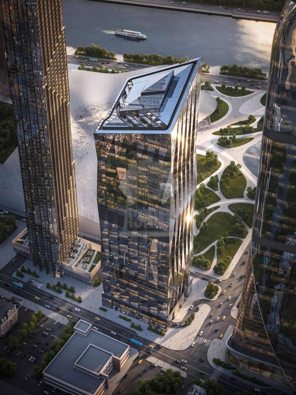 Офисный комплекс 3500 м² в Sezar Tower (Сити)